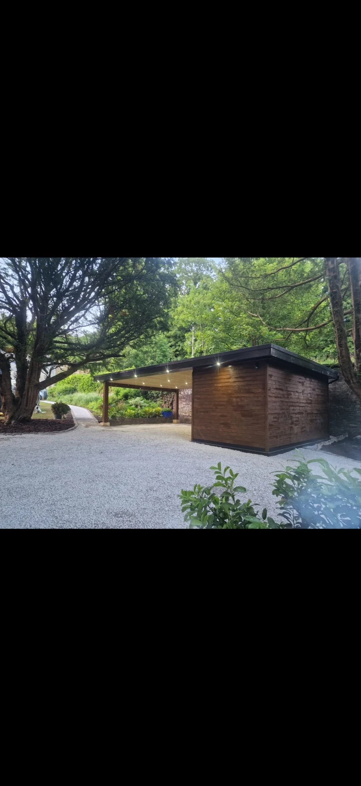 Garden building lighting